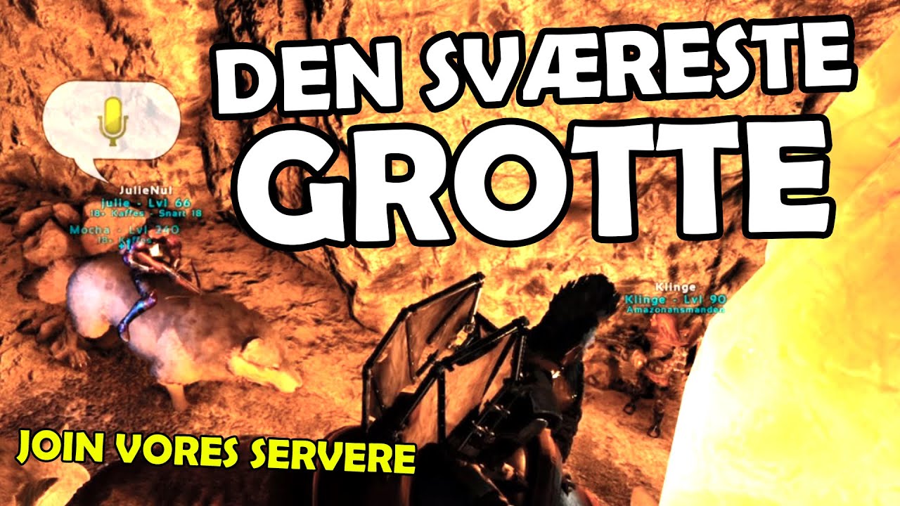 DEN SVÆRESTE GROTTE! (Ark Survival Evolved) - Mewkel [Re-Upload]