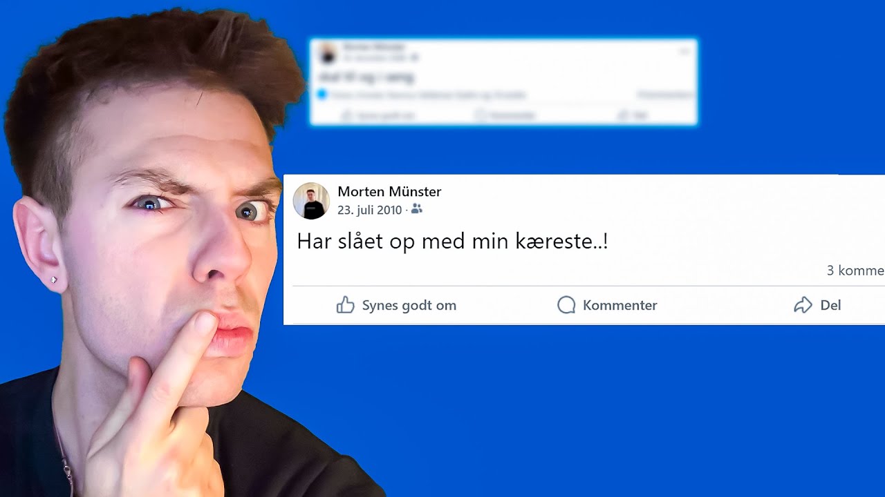 Extra: Reagerer på min gamle Facebook opslag