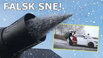 Bag om nissesangen: Sådan laver man falsk sne