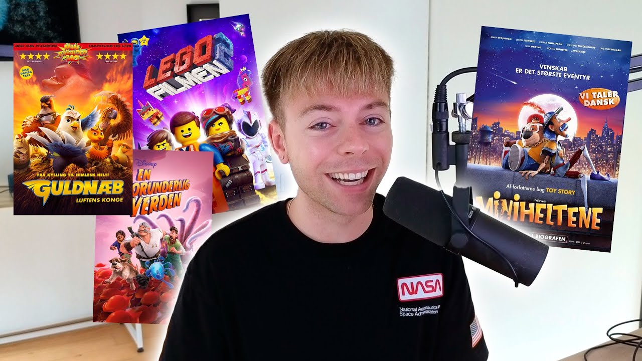 Extra: Hvilke tegnefilm har jeg lagt stemme til?