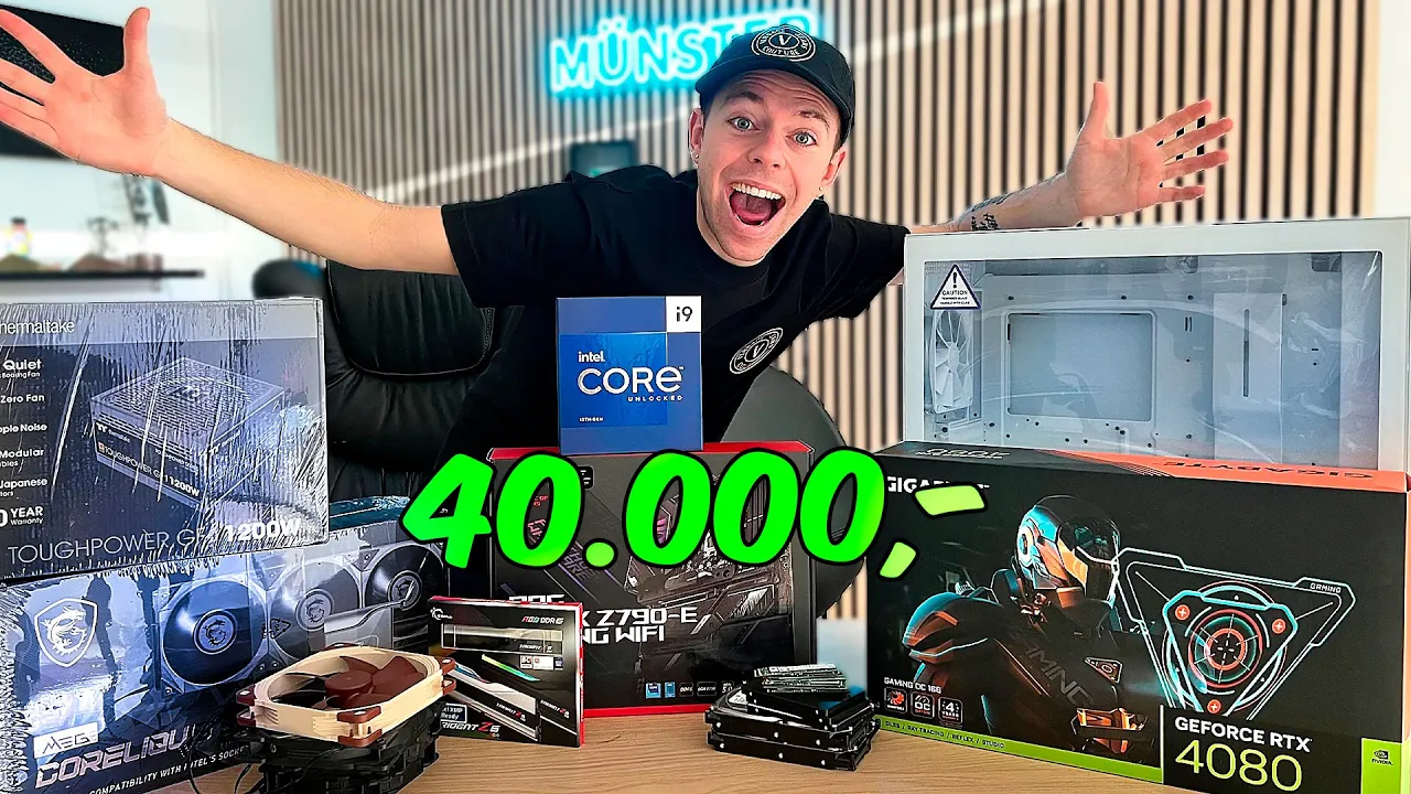 Bygger en MONSTER computer!