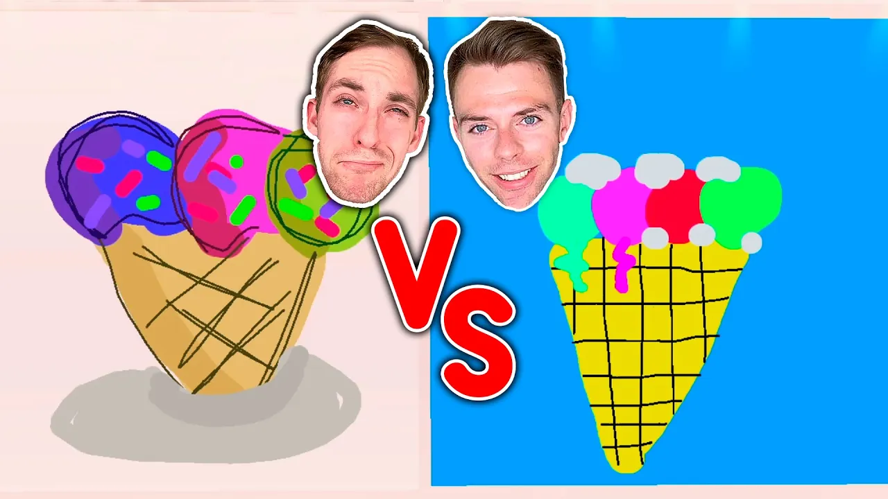 Hvem kan tegne den flotteste is i Roblox?