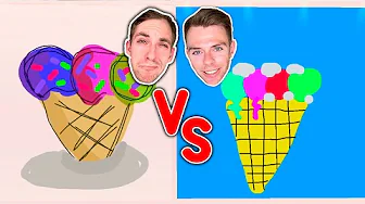 Hvem kan tegne den flotteste is i Roblox?