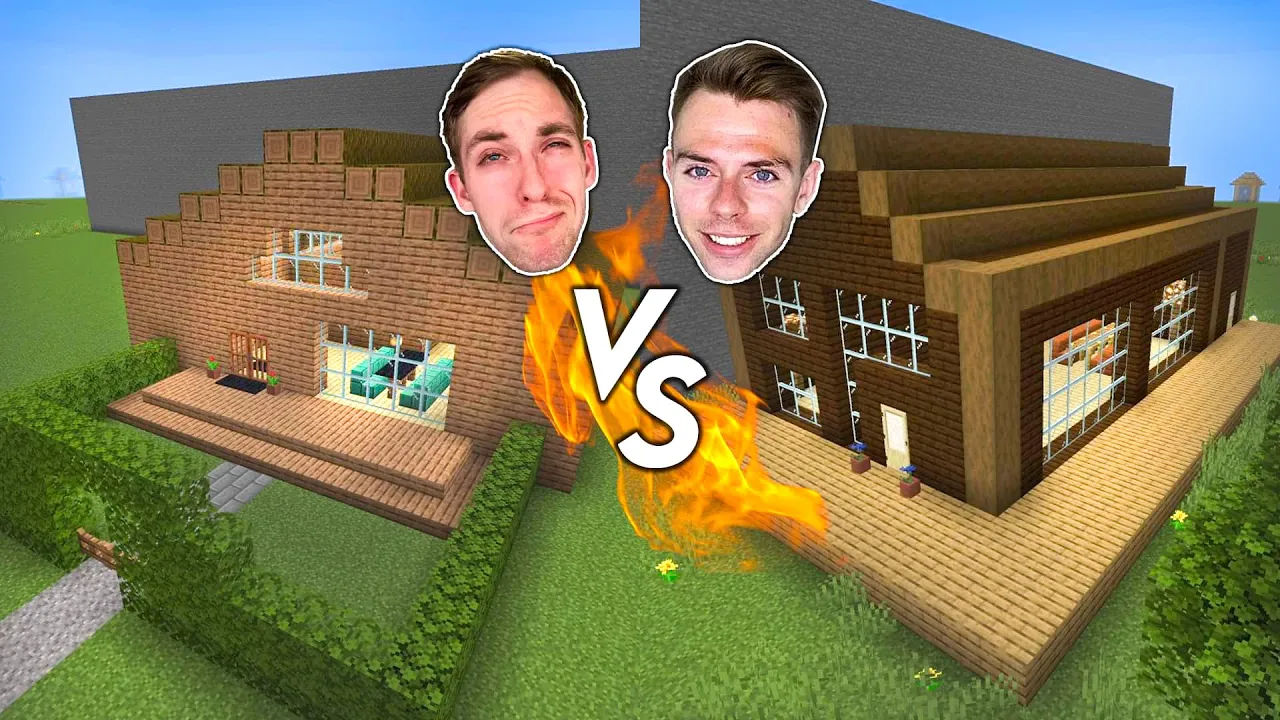 Hvem kan bygge det flotteste Sommerhus i Minecraft?