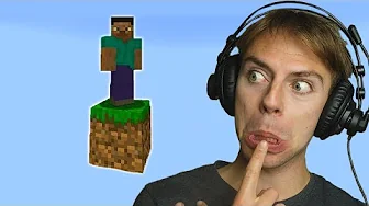 Minecraft, men jeg har kun en blok!