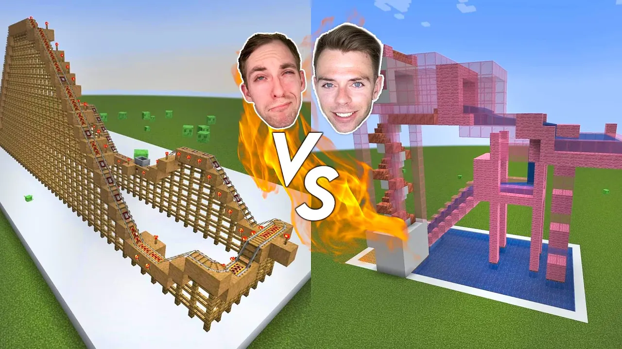 Hvem kan bygge den flotteste Rutsjebane?