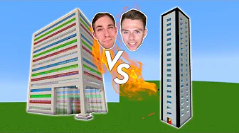 Hvem kan bygge det flotteste Højhus i Minecraft?