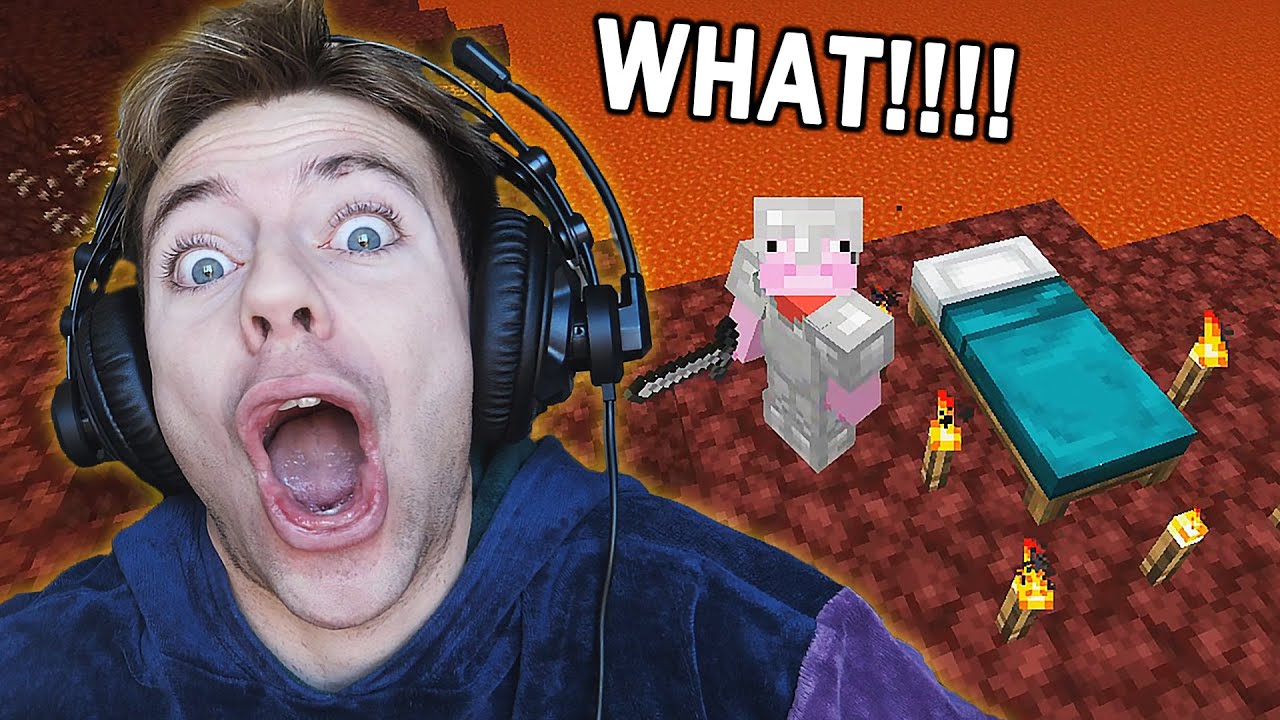 Jeg prøvede at overnatte i Nether Minecraft - Part 5