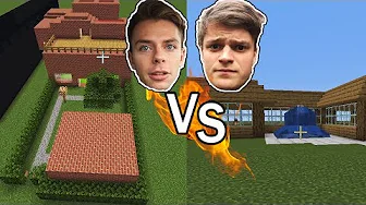 HVEM KAN BYGGE DET FLOTTESTE HUS I MINECRAFT?