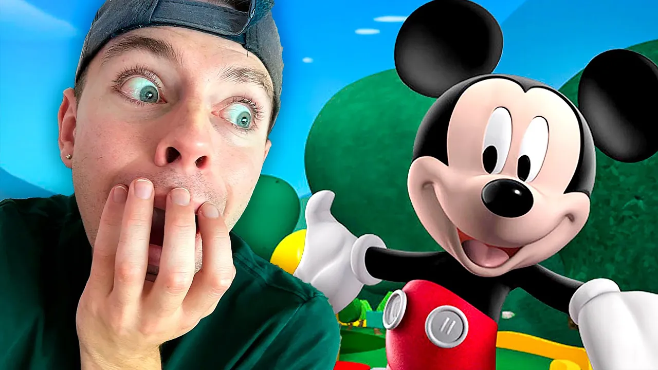 Besøger Mickey Mouse i Roblox