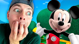 Besøger Mickey Mouse i Roblox
