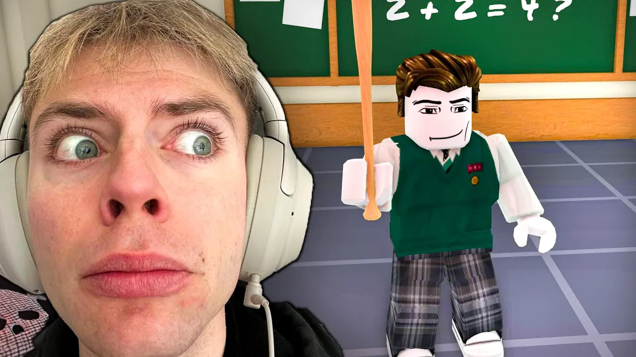 Fanget på en forladt skole i Roblox