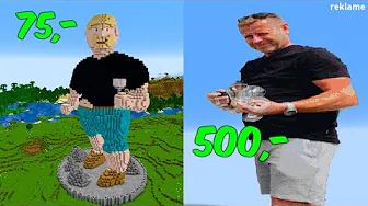 Betaler fremmede for at bygge min far i Minecraft