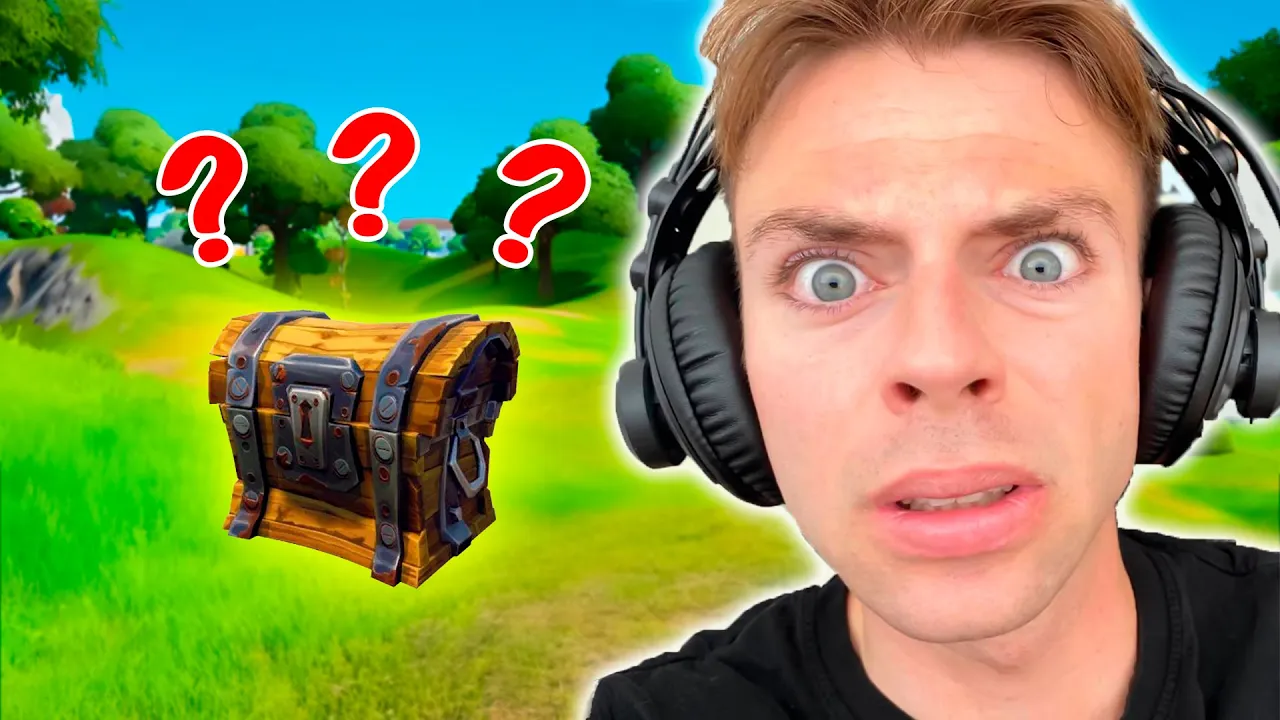 Fortnite, MEN jeg må KUN åbne en kiste!