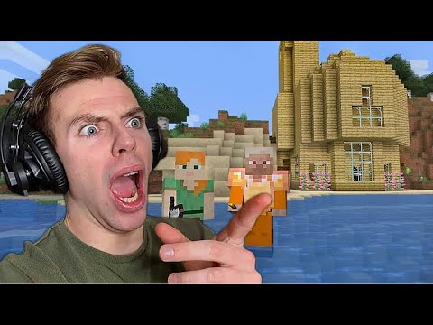 2 idioter bygger et Minecraft hus