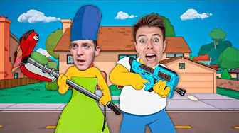 Spiller Fortnite med Tobias (SIMPSON SÆSON)