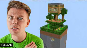 Bygger vores på vores ONE CHUNK i Minecraft