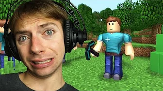 Minecraft, men i Roblox