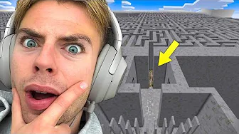 Finder udgangen af Labyrinten i Minecraft