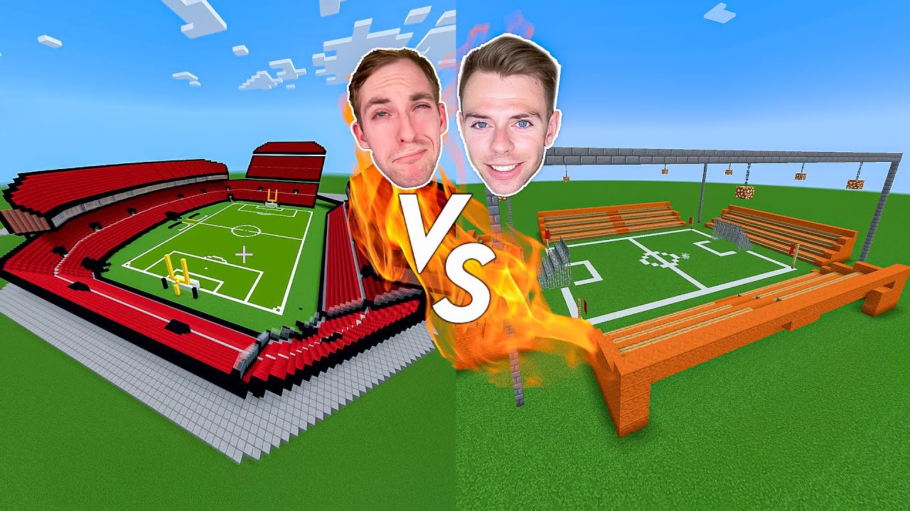 Hvem kan bygge det flotteste Fodbold Stadion?