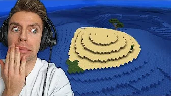 Prøver at overleve på en Øde Ø i Minecraft!