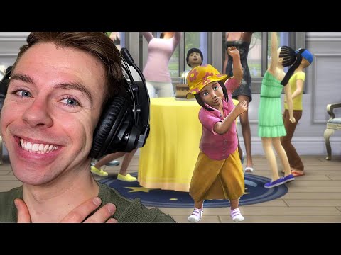Gerdas fødselsdags fest i Sims 4
