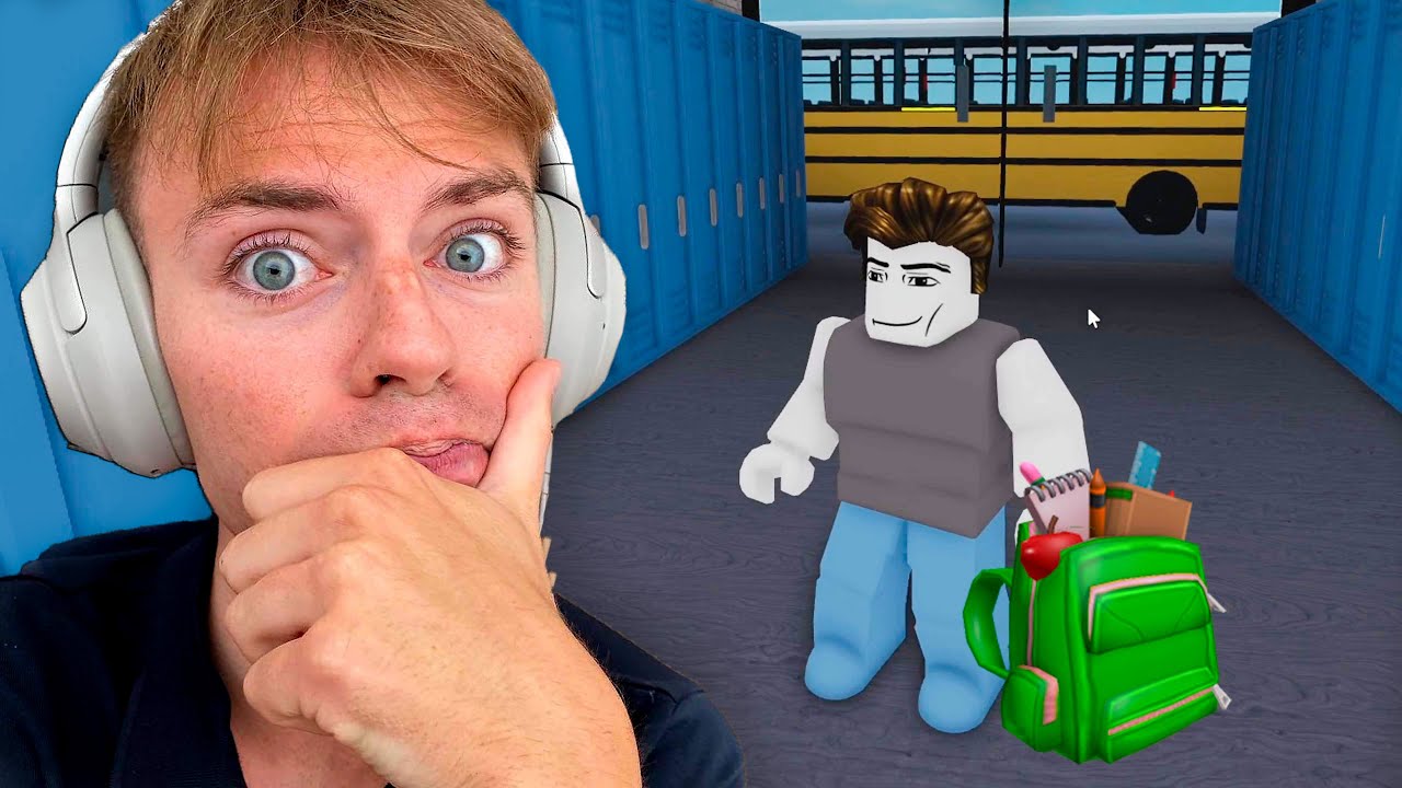 Min sidste skole dag i Roblox