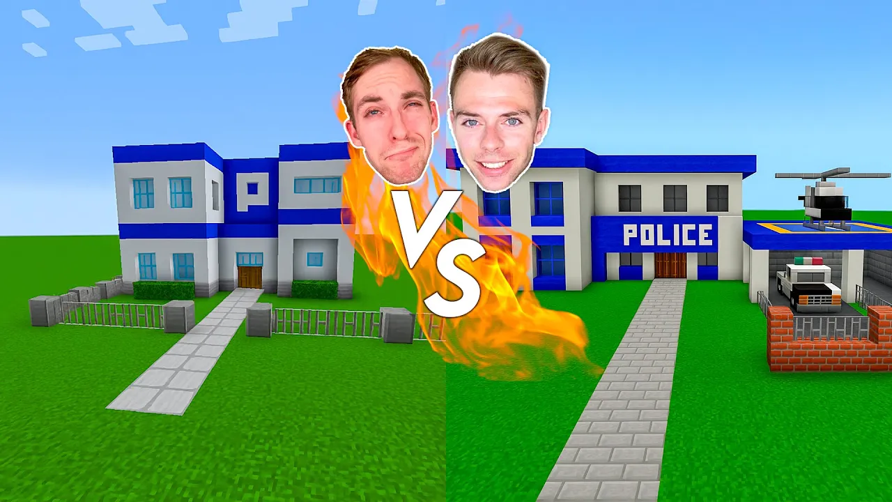 Hvem kan bygge den flotteste Politi Station?