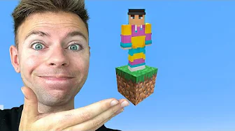 OVERLEVER PÅ 1 BLOK i MINECRAFT