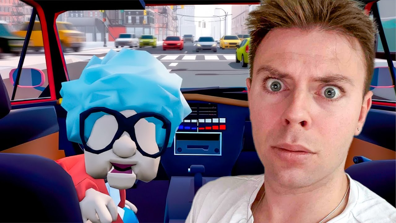 Kører bil med min bedstemor