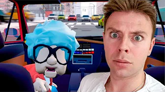 Kører bil med min bedstemor