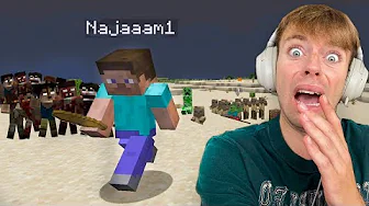 Naja bliver jagtet af 100 zombier!