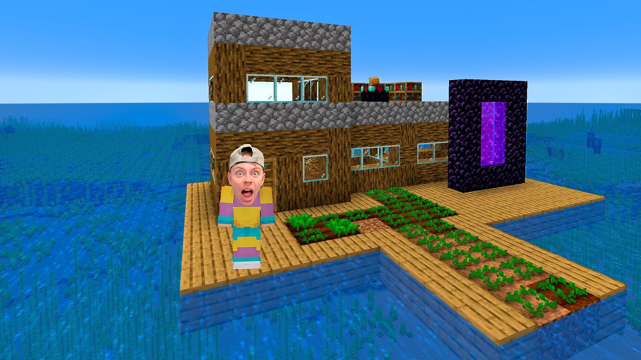 Minecraft, men der er kun vand #5