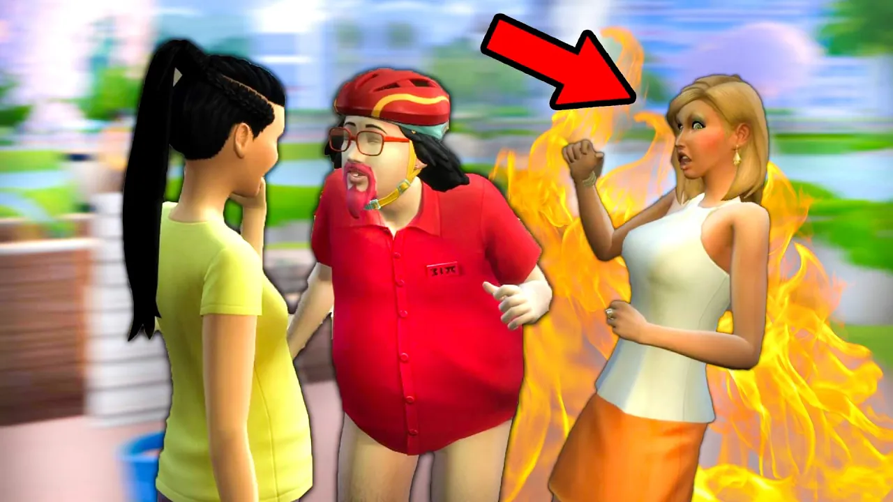 Jeg er min kæreste UTRO i Sims 4!