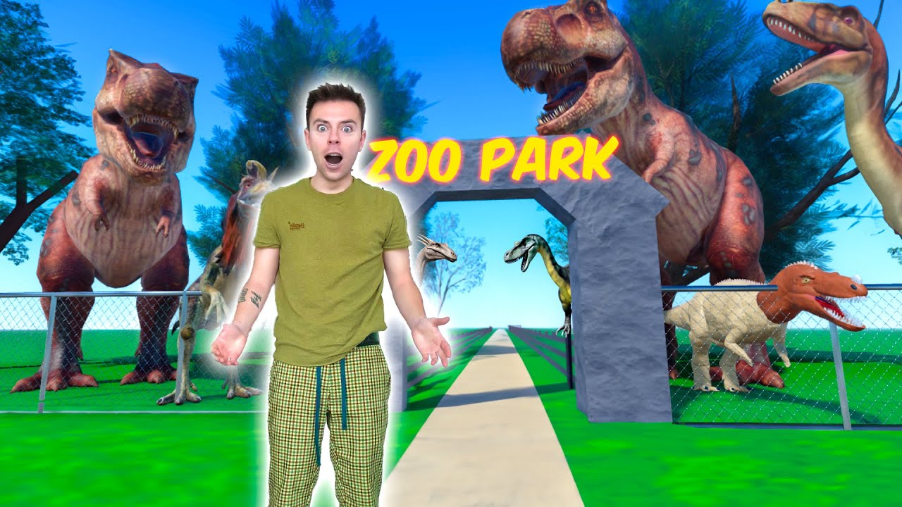 Åbner en Dinosaur Zoo i Roblox