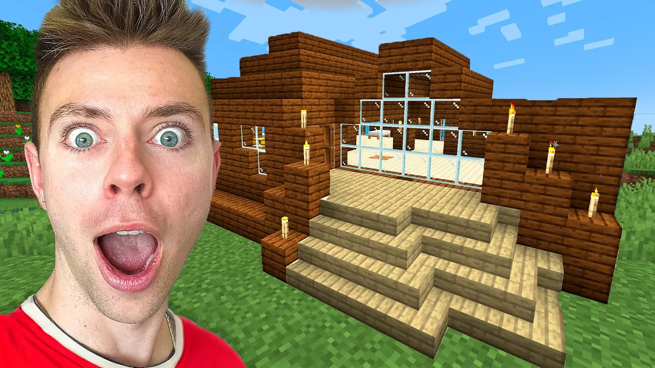 Opgraderer mit hus i Minecraft