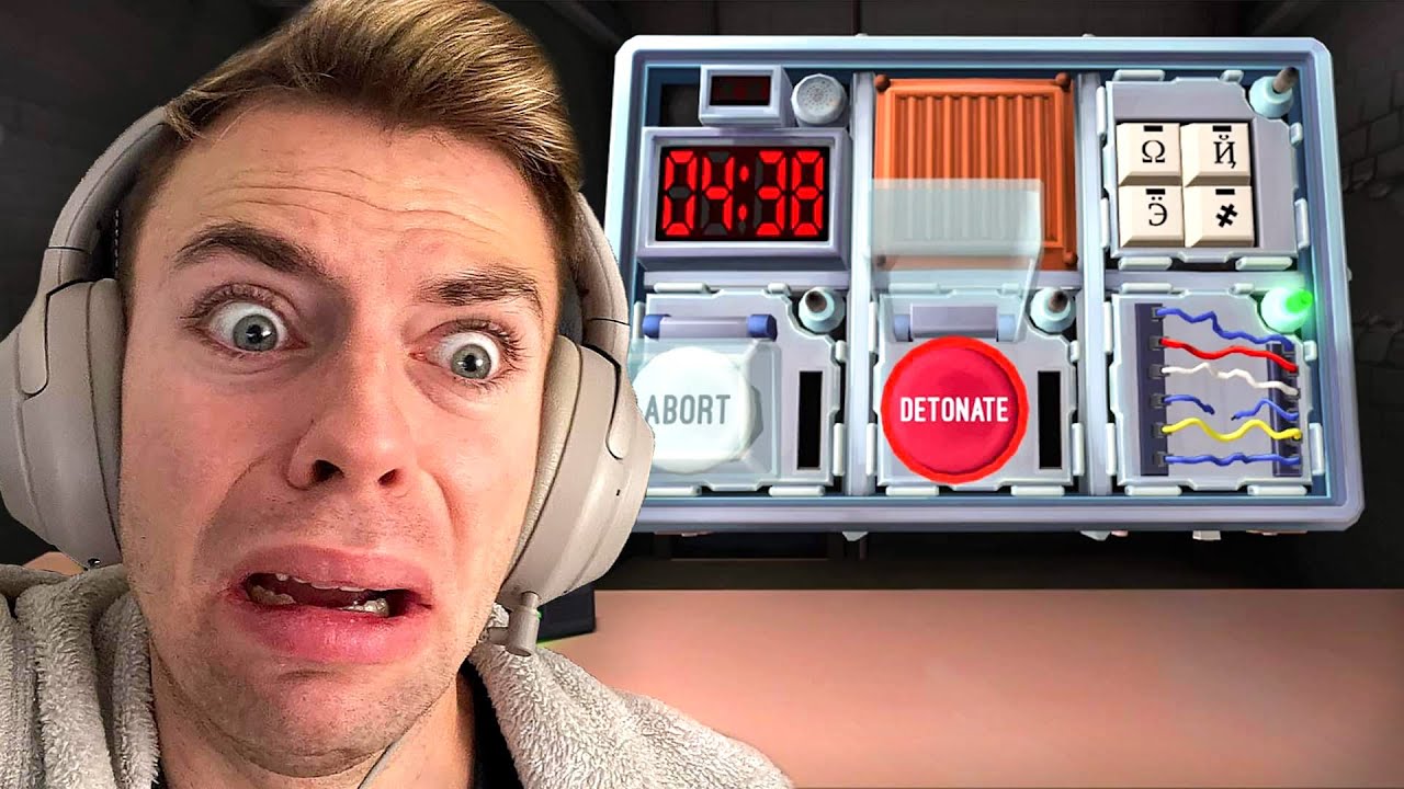 Bomben springer om 5 minutter!