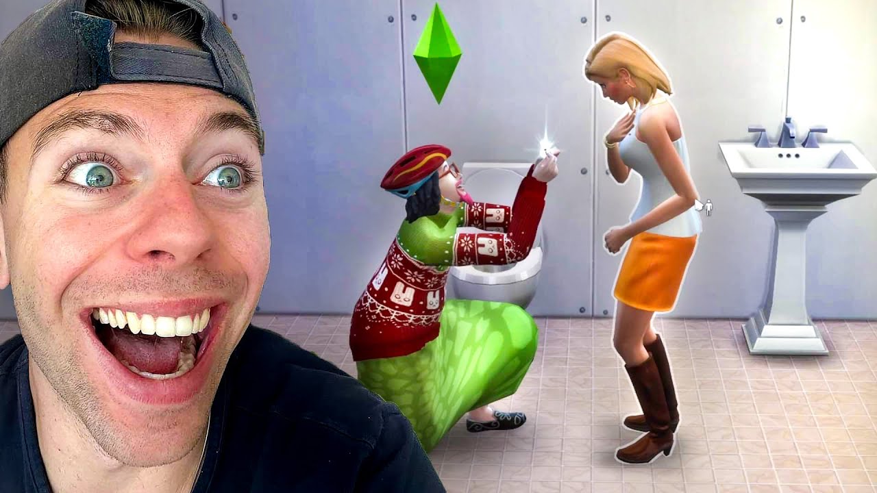 Jeg bliver gift på toilettet i Sims 4