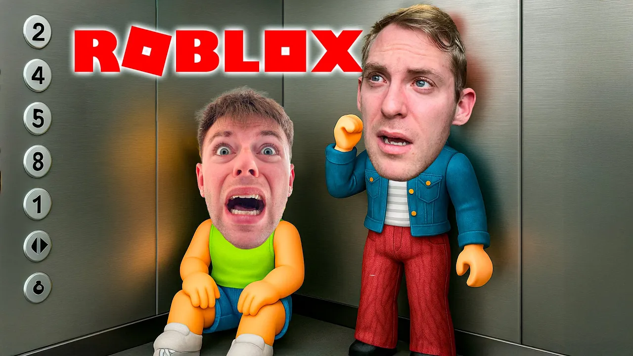 Overlever 24 timer i en elevator i Roblox