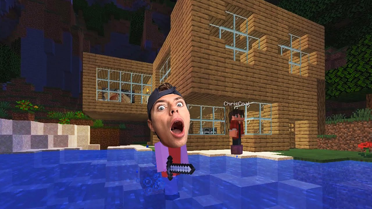 BYGGER VORES DRØMME HUS I MINECRAFT (med SpilleJan )