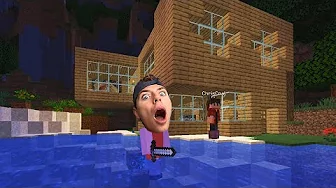 BYGGER VORES DRØMME HUS I MINECRAFT (med SpilleJan )