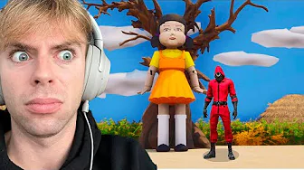 Jeg spillede Squid Game i Fortnite