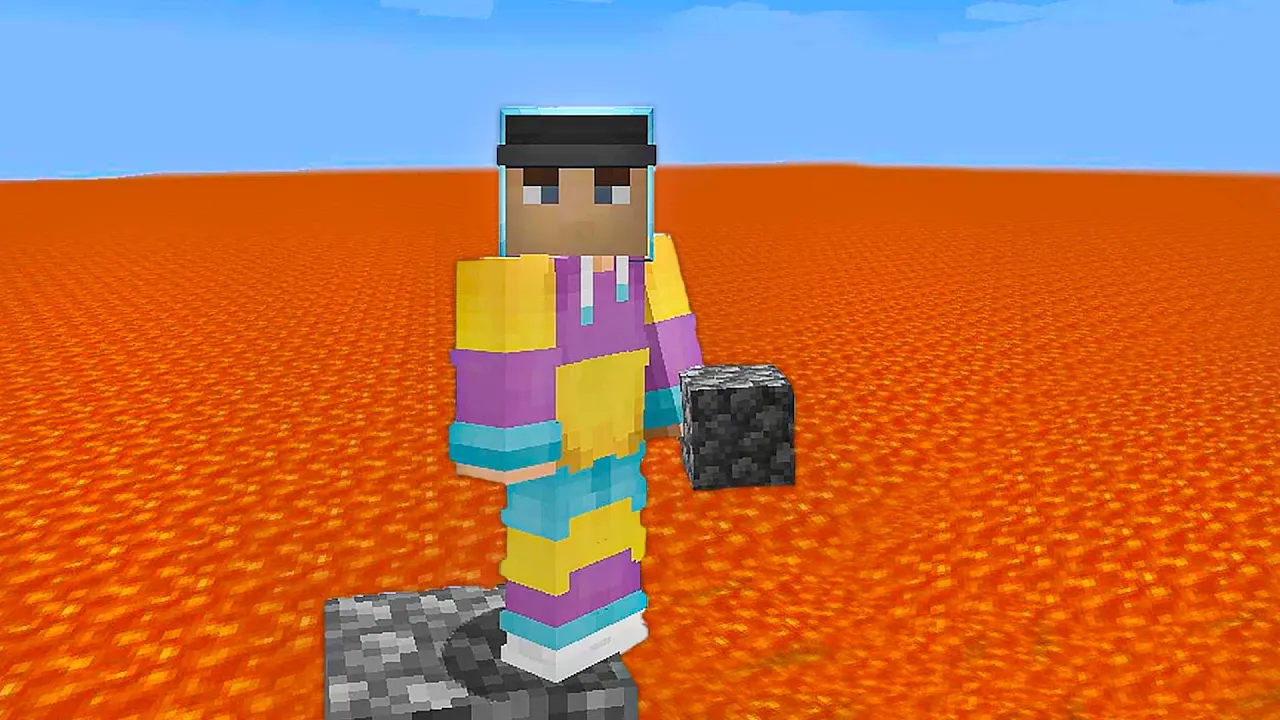 Minecraft, men jorden er lava!