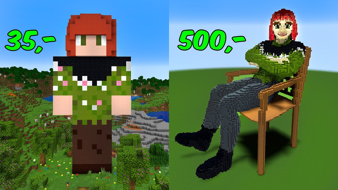 Betaler fremmede for at bygge min mor i Minecraft