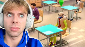 Min første skoledag i Sims 4