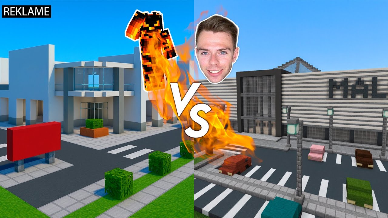 Hvem kan bygge det flotteste Storcenter i Minecraft?