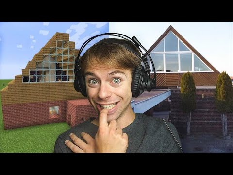 Bygger mine forældres hus i Minecraft