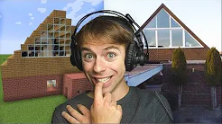 Bygger mine forældres hus i Minecraft