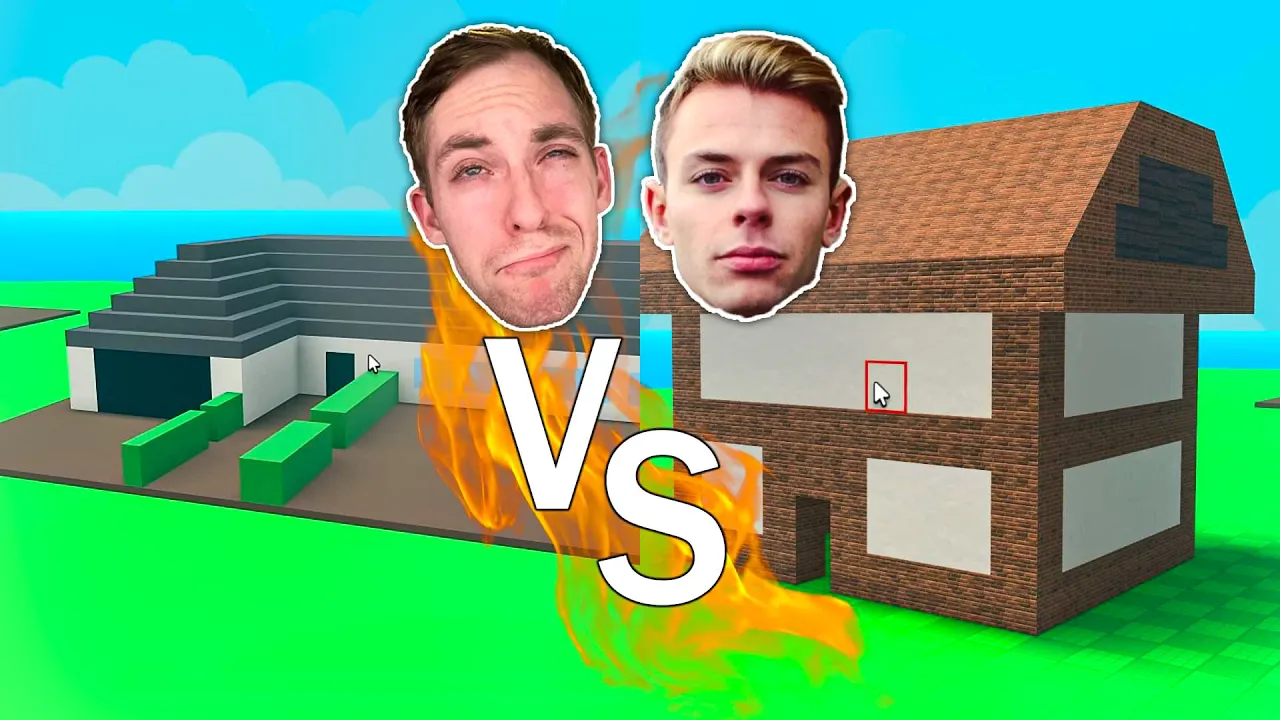 Hvem kan bygge det flotteste hus i Roblox?