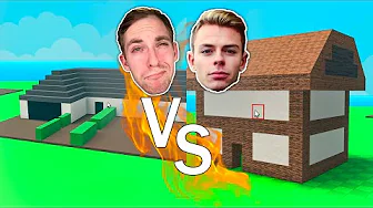 Hvem kan bygge det flotteste hus i Roblox?